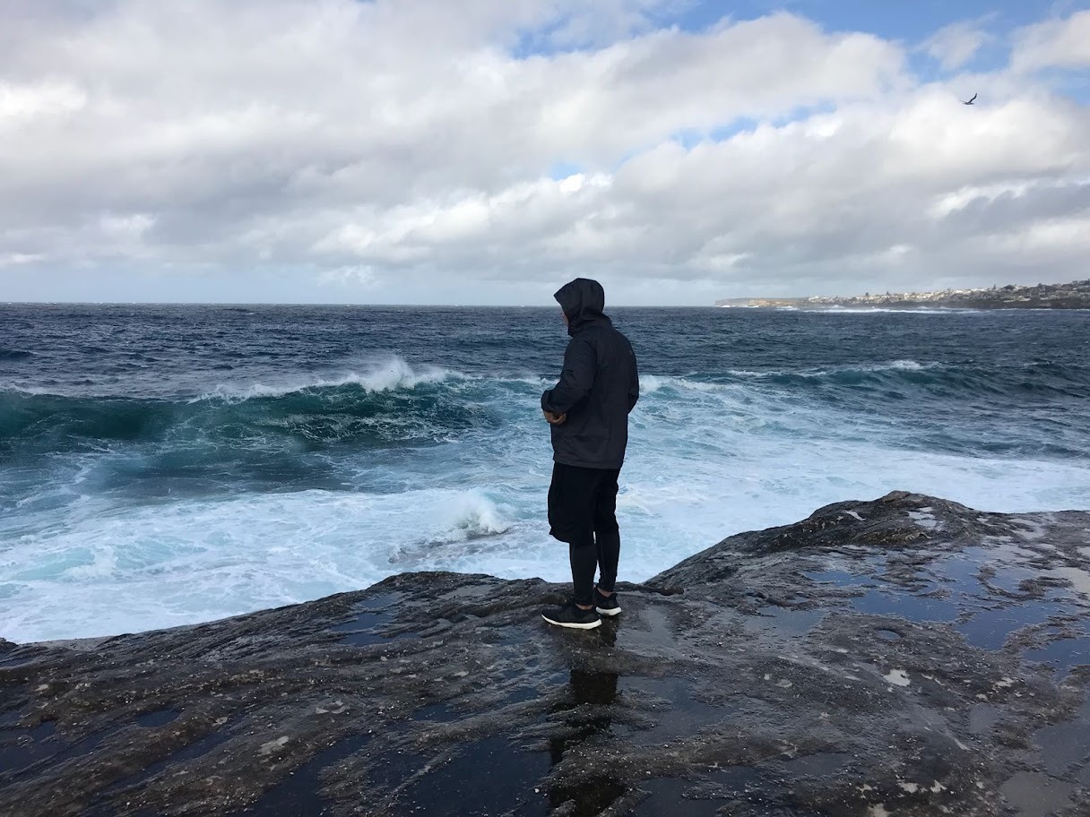 looking towards the horizon